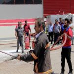مانور ایمنی و اطفای حریق در کارخانه گروه صنعتی آمیکو برگزار شد