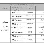 جزئیات فروش نقدی محصولات فورس، امپاور و بایک اعلام شد