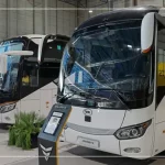 گروه بهمن با اتوبوس‌های شهری و بین شهری به نمایشگاه حمل‌ونقل تهران می‌رود