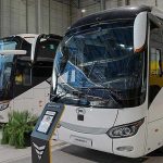 گروه بهمن با اتوبوس‌های شهری و بین شهری به نمایشگاه حمل‌ و نقل تهران می‌رود